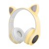 LED Noise Reduction Headset Cat Ear Shape Bluetooth 5.0 Headset