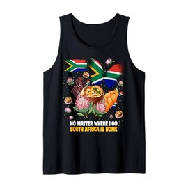 South Africa Flag Outfit Idea For Kids South African Food Tank Top