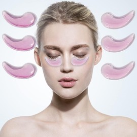 Eye Pad, Gel Eye Pad, Cooling Eye Pads, Gel Eye Mask,Gel Ice Pack, Cooling Ice Eye Masks, Hot Cold Eye Mask, Eye Ice Pack, Gel Eye Mask for Puffy Eyes, Migraine (10)