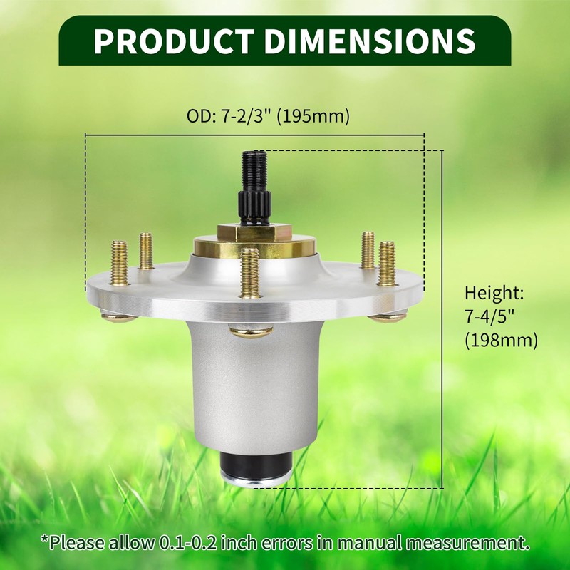 CLSR2U 109-6917 Spindle Assembly, Compatible with Exmark Lazer Z XS