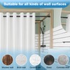 Tension Curtain Rod, 42 to 100 inch Adjustable Heavy Duty