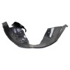 TRQ Front Right Inner Fender Liner Black Passenger Side Compatible
