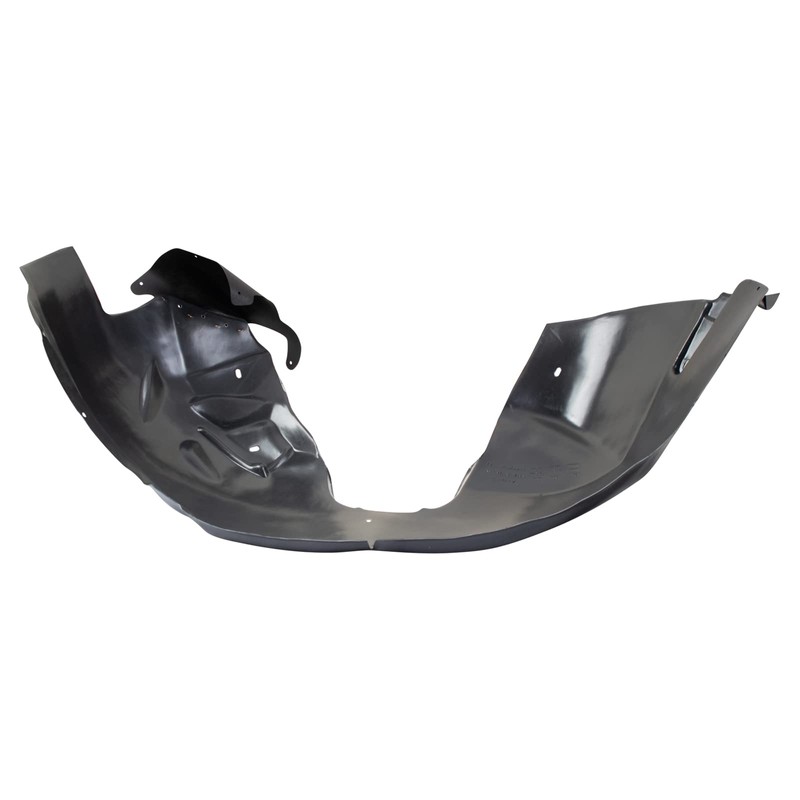 TRQ Front Right Inner Fender Liner Black Passenger Side Compatible