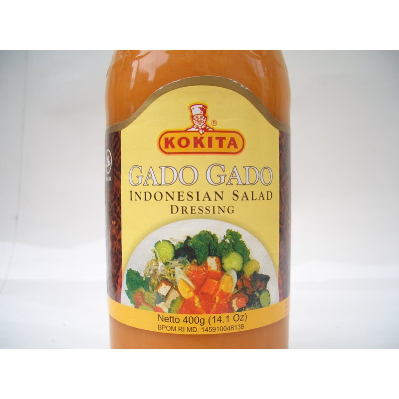Kokita Bombu Gado Sauce, 14.1 oz (400 g)