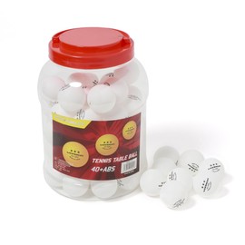 HOXHA Sports Ping Pong Balls Training 3 Star Table Tennis Balls, 60 balls a bottle Professional Ping Pong Balls, Durable High Performance Indoor and Outdoor Compatible Fun as a Cat Toy