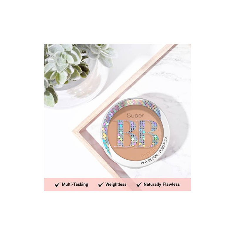 Physicians Formula Super Bálsamo Belleza Polvo Todo Uno Light Medium