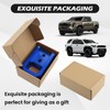 TECHPICCO Front Tow Hooks Covers for Tacoma 2024-2026/4Runner 2025-2026, Car