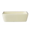 Bloomingville – SEVIER Ceramic Plate – Alberte Serving Dish – Yellow – Size 13.5 x 4 cm x13,5 cm
