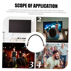 jojofuny 4pcs Optical Audio Cable Audio Cable for Home Theater Scratch Wear Signal Transmission for Tvs Amplifiers