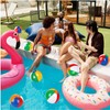 Coopay 30 Pack Mini Beach Balls, 6 Inch Small Inflatable