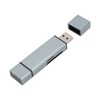 USB 3.0 Card Reader Plug and Play Dual Connector Memory