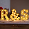 GiggleBeaver Carnival Letter Lights - Vanilla (Letter R) Christmas Xmas