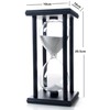 JIEHET Hourglass Sand Timer 45 Minutes, Hour Glasses with Sand