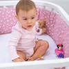 babybay Jersey Fitted Sheet Deluxe with Membrane Suitable for Maxi,