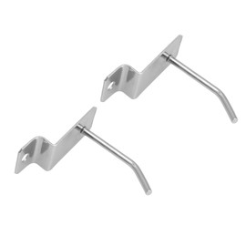 Mxfans 25x Slatwall Single Hook Pin Display Fitting Prong Hanger Shop 5cm Hook