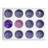 Dolores Glitter Decoracion Para Uñas Y Esmaltes 12 Varios Modelos