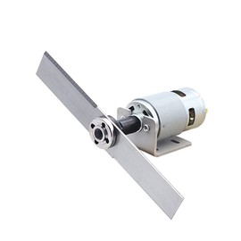 DC 12-24V 775 Motor with Lawn Mower Set Manganese Steel Blade & Mounting Bracket High Speed 775 DC Motor for DIY Garden Tool (12V5000RPM)