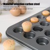 Nonstick Mini Cupcake Muffin Pans Carbon Steel Kitchen Baking Pans