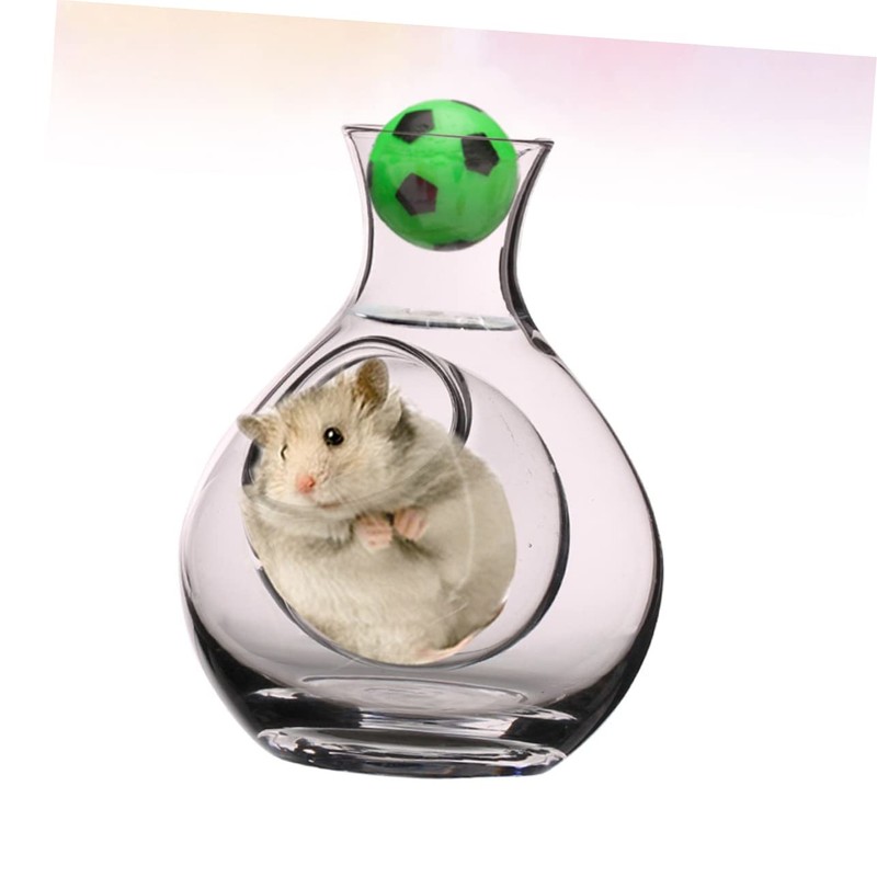 Sosoport Cooling Glass Nest for Hamsters Heat Dissipation Pet House