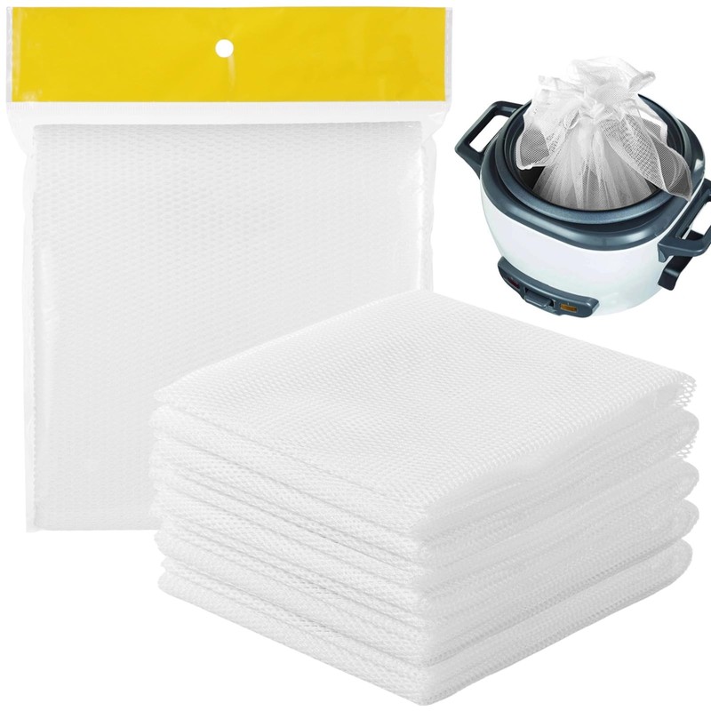 6 Pcs Rice Net, 43.3"×39.4" Sushi Rice Cooking Net, Non-Stick