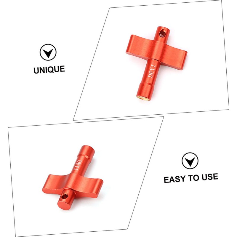 Operitacx T-Griff-Schraubenschlüssel Schlagzeug-Stimmtasten Trommeltasten Schlagzeug-Stimmschlüssel Schlüssel für Trommel hauptsächlich Zubehör
