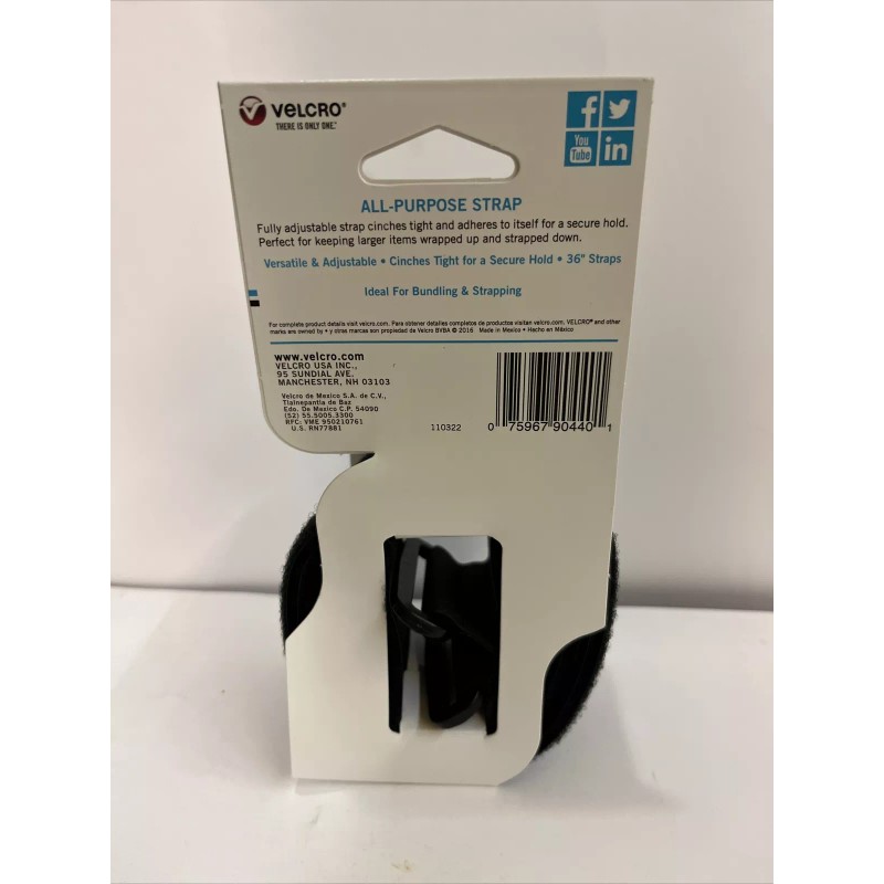 VELCRO 3 ft. x 2 in. Velstrap Straps (2-Pack)