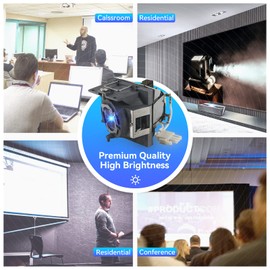 ZMSTLAMP RLC-108 for Viewsonic PA503S PA503X PG603X PS600X PA500S PS501X PA502XE PA502SE PA503XP PA503SP VS16905 VS16909 Projector Replacement Lamp Bulb