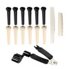 Vaveren 12Pcs Guitar Bridge Pins Bridge Extractor Tool Replacement Parts