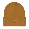 MaxNova Classic Beanie Hat for Men Women Camel
