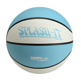 DUNNRITE Products 8" Diameter Midsize Aqua B120 Pool and Lake Water Basketball, Waterproof
