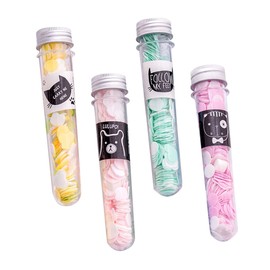 Parliky 4Pcs Scented Foaming Soap Portable Disposable Soap Petals for Travel and Skin Friendly for Camping Hiking and Outdoor Use