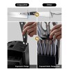 Knife Set, Kitchen Knife Block Sets with Sharpener, 6 Steak