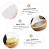 FRCOLOR Bamboo Material Foot Scraper Dead Skin Remover Foot File