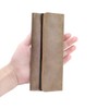 1 Piece PU Leather Empty Folding Tweezers Storage Bag Eyelash
