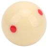 Akozon Billiard Training Ball Cue Ball With Red Dots Uk