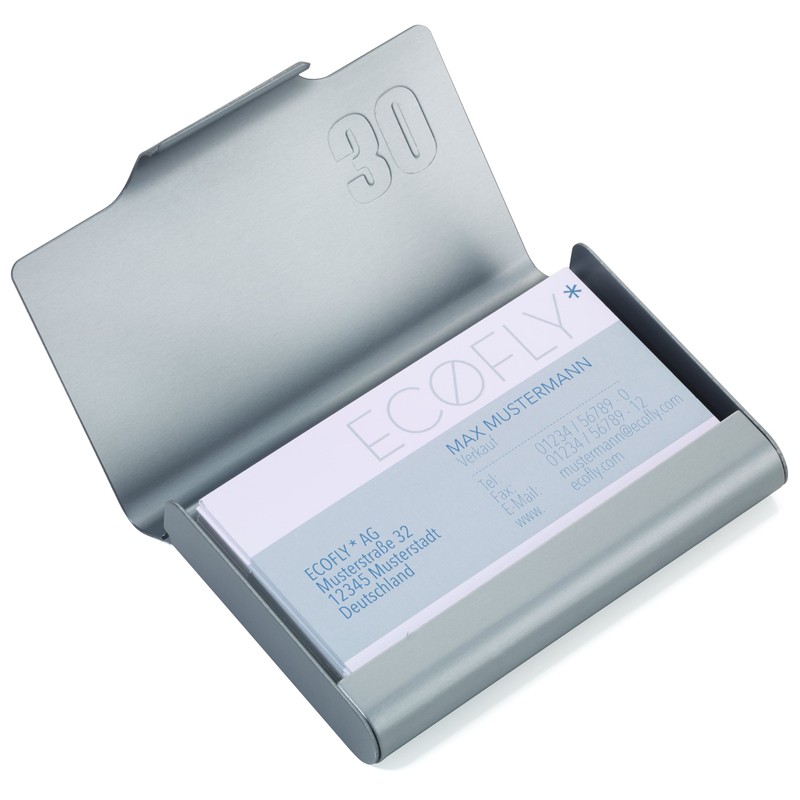 'Troika Jumbo 30 Card Case CDC78/Ti – Viste Business Card