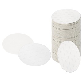 PATIKIL 86mm/3.39" Aluminum Foil Cap Liner, 300 Pack Resistant Tamper Induction Heat Sealer Sealing Liners for PET Bottle Jar Lid