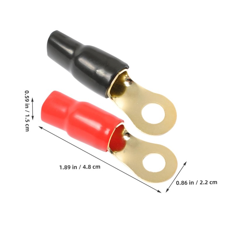 CHILDWEET Enhance Your Audio Experience 3 Pairs Brass Terminal Blocks
