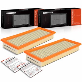 A-Premium Filtro de aire de motor de 2 piezas compatible con Ford Escape 2005-2012 y Mercury Mariner 2006-2011, 2.3L 2.5L, FHEV, repuesto # 5M6Z9601AA