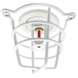Happy Tree (12 Pack) 1/2" IPS Fire Sprinkler Head Semi-Recessed Escutcheon Plate 2 Piece Cover Ring White