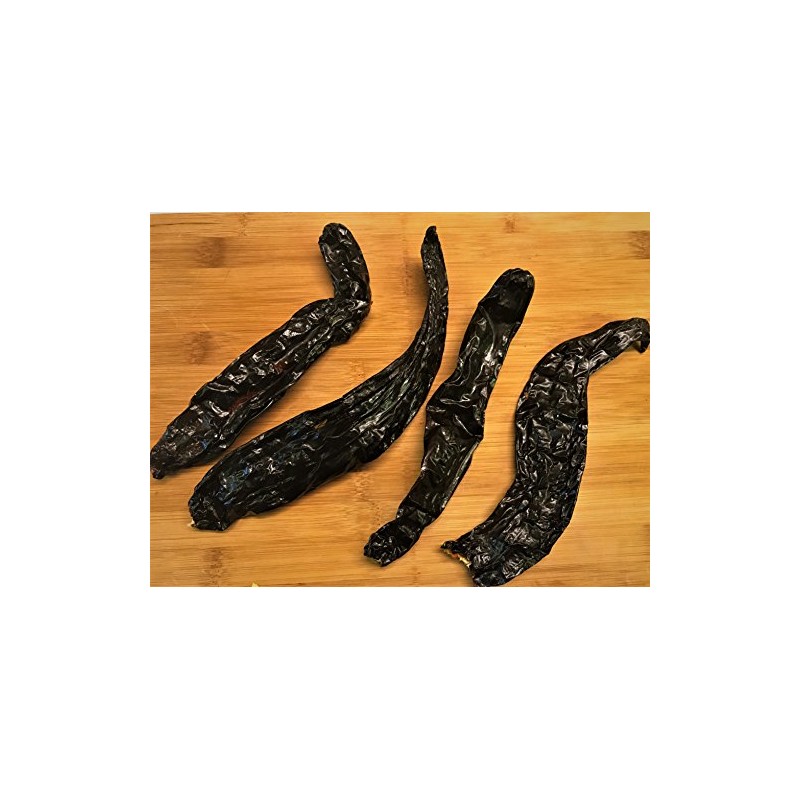 Dried Whole Pasilla Chilli pods - 200g (20 pods)