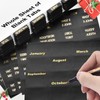 Gold Foil Bible Tabs for Men and Women, 100 PCS