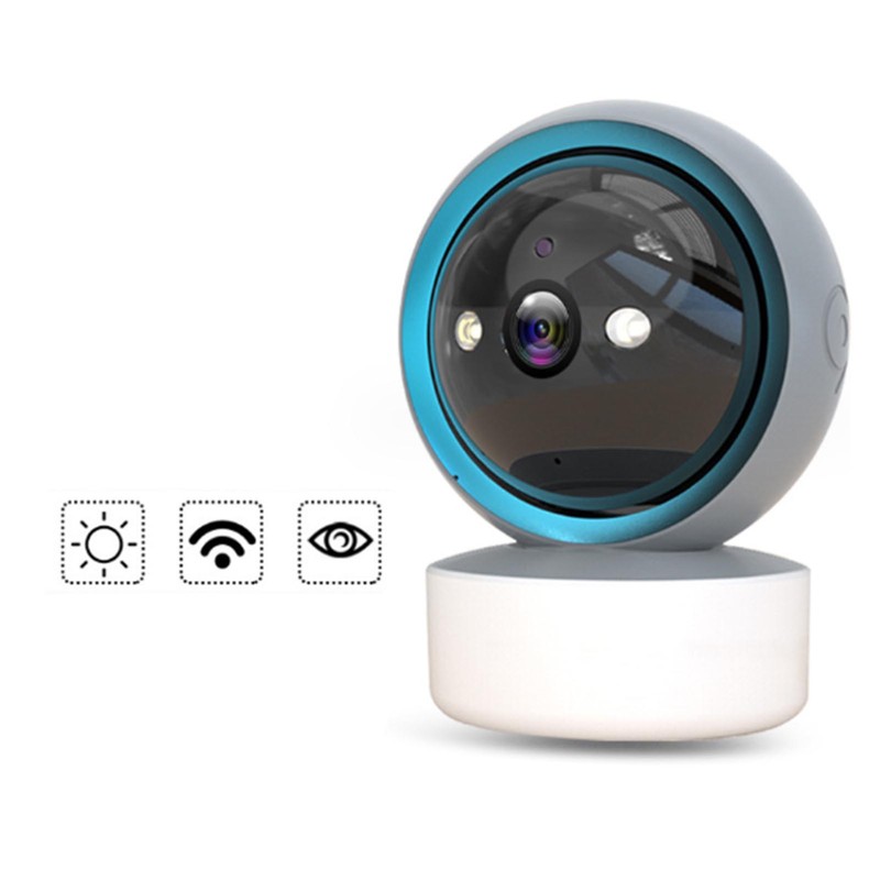 2K Indoor Camera Night Vision Mode Support Infrared Detection 2.4G