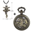 Tiong Fullmetal Alchemist Anime Pocket Watch with Chain for Cosplay