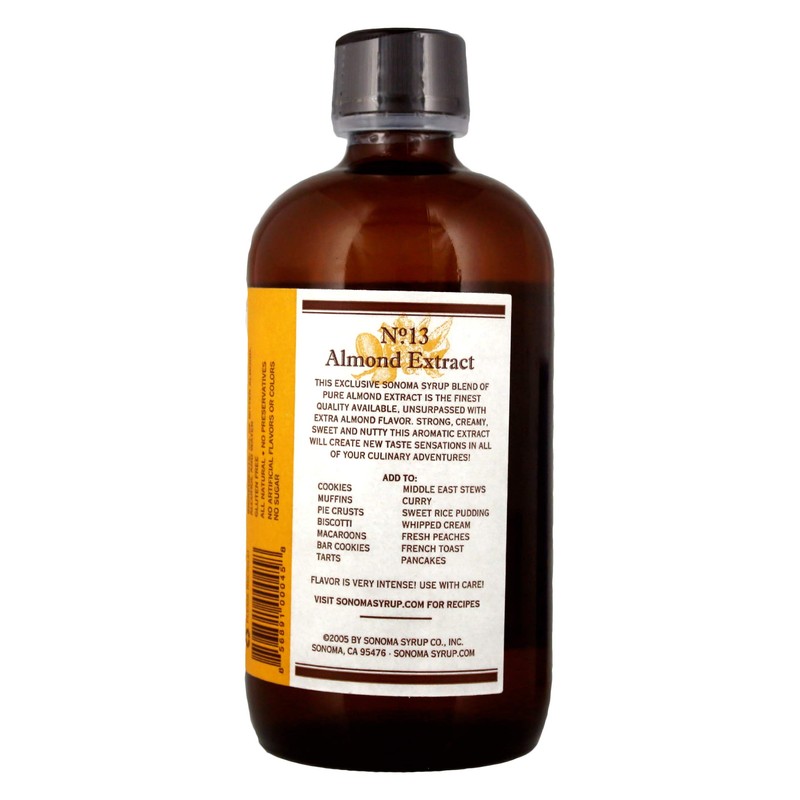 Sonoma Syrup Co Pure Almond Extract, 8 fl oz