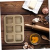 OHPHCALL Square Muffin Pan Non Stick Baking Mold for Cakes