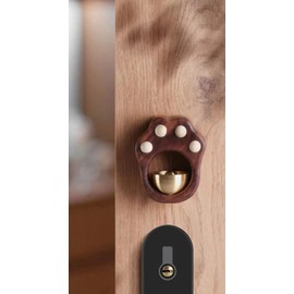 Shopkeepers Bell,Cat Paw Bell,Shopkeepers Bell for Door Opening,Door Chime,Magnet Refrigerator Magnets
