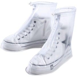 Waterproof Shoe Covers, Rain Shoe Covers Transparent Reusable Non Slip Shoe Cover for Outdoor Women and Men