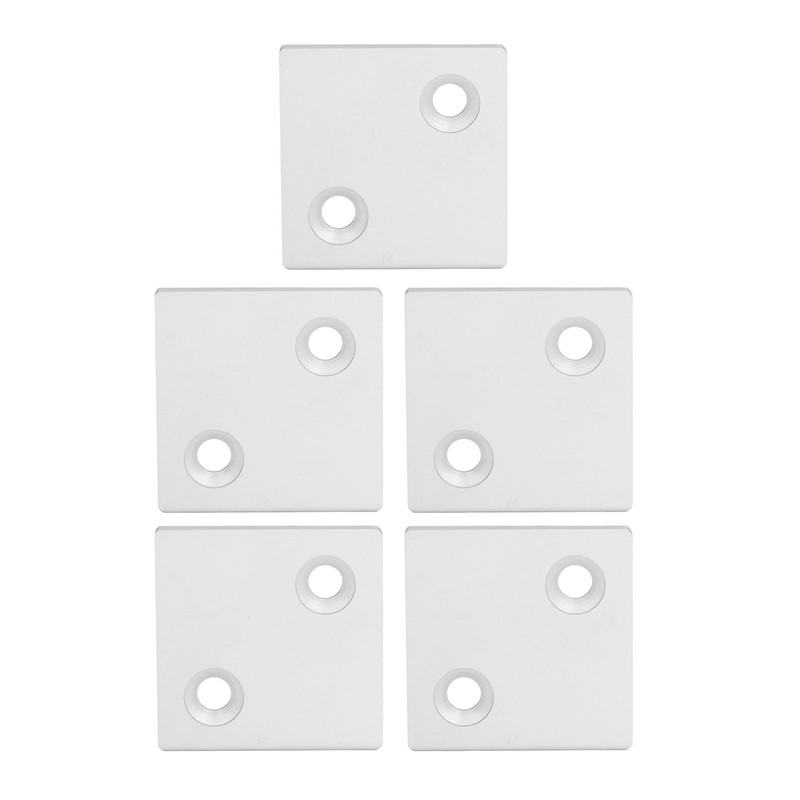 5Pcs Aluminum Profiles End Cover 8080 Double Slot Ends Caps