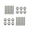 QGHAUC Valve Cover Stainless Steel Stud Kit Bolts Compatible For